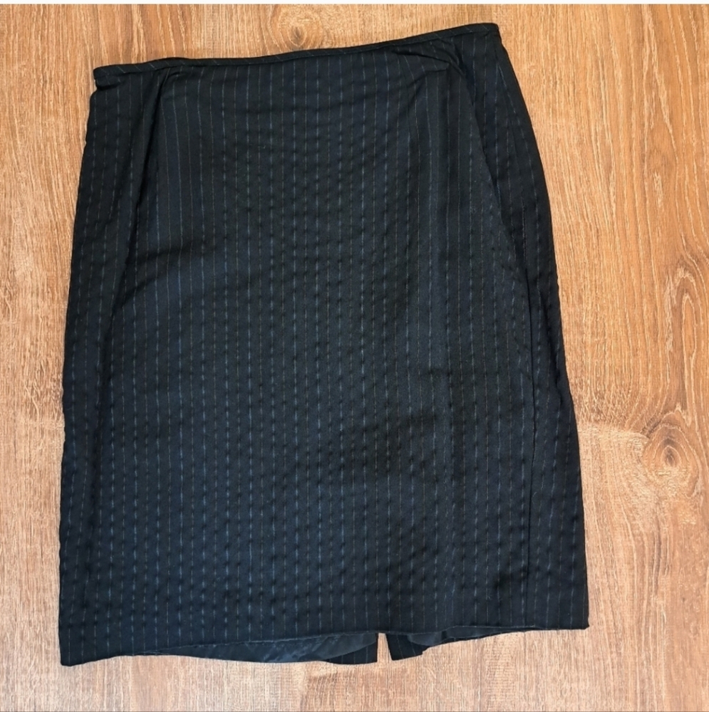 Pinstripe Pencil Skirt Ann Taylor Loft